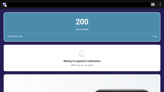 Step-by-step instructions for topping up via JazzCash_ST in the PAK234 app - Figure 1