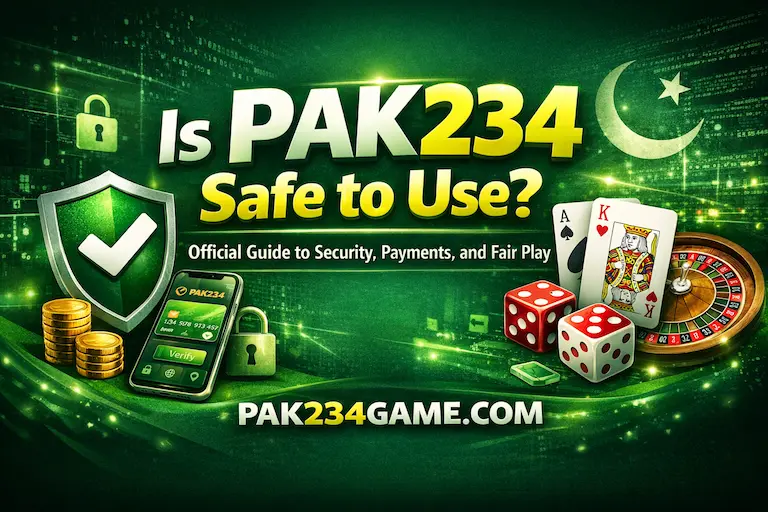 Is PAK234 safe to use – guide to security, payments and fair play for PAK234 game APK in Pakistan
