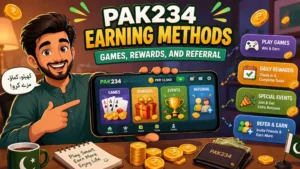 PAK234 Earning Methods: Games, Rewards, and Referral