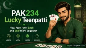 PAK234 Lucky Teenpatti: How Teen Patti Luck and Skill Work Together